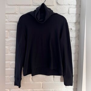 CALIA Black Cowl Neck Shirt